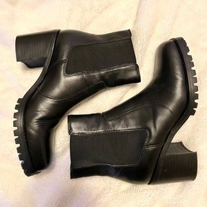 Urban Outfitters Square Toe Chelsea Boots